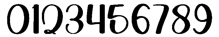 Stylish Rainbow Font OTHER CHARS