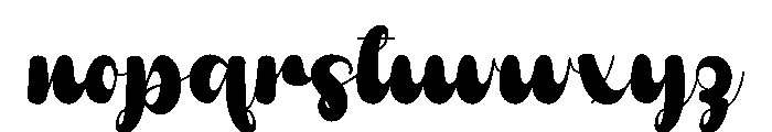 Stylish Rainbow Font LOWERCASE