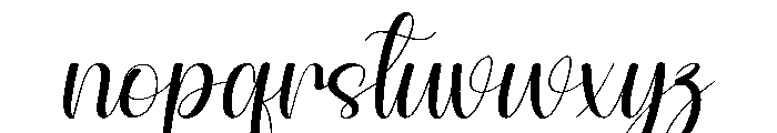 Stylish Sunlight Font LOWERCASE