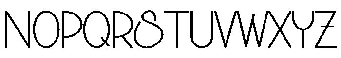 Stylish Sunshine Font UPPERCASE