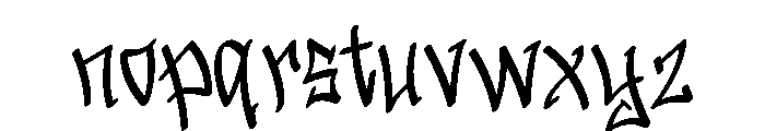 Stylish Typefaces Font LOWERCASE