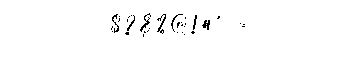 Stylish2 Font OTHER CHARS