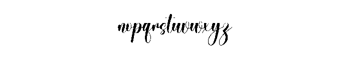 Stylish2 Font LOWERCASE