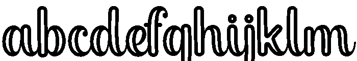 StylishAlphabetOutline-Reg FONT