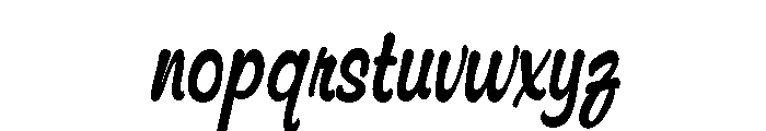 StylishAlphabet Font LOWERCASE