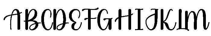 StylishBirthday-Regular Font UPPERCASE