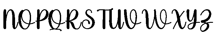 StylishBirthday-Regular Font UPPERCASE