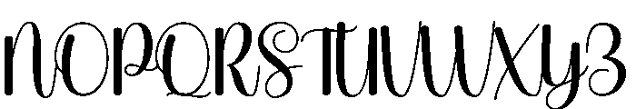 StylishDisplay-Regular Font UPPERCASE