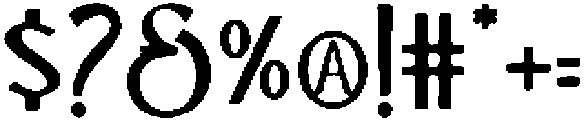 ST Camino Frontera Regular otf (400) Font OTHER CHARS