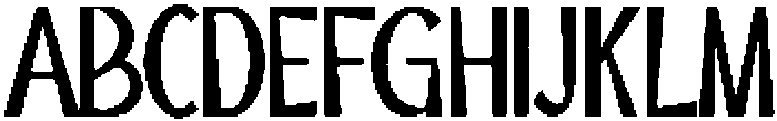 ST Camino Frontera Regular otf (400) Font UPPERCASE