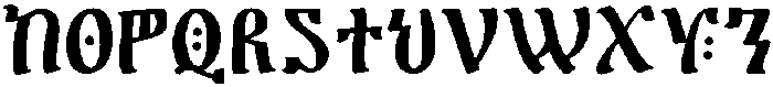 ST-Fidal Regular otf (400) Font UPPERCASE