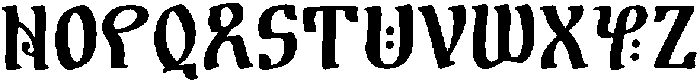 ST-Fidal Regular otf (400) Font LOWERCASE