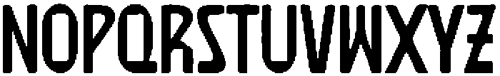 ST Friday Rough otf (400) Font UPPERCASE