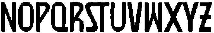 ST Friday Rough otf (400) Font LOWERCASE
