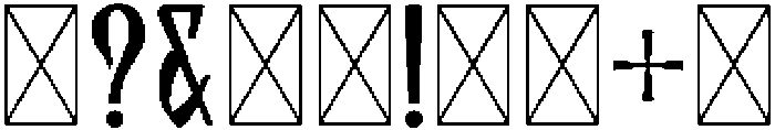 ST-Gradets Regular otf (400) Font OTHER CHARS