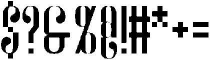 ST Pixel Teardrop Thin ttf (100) Font OTHER CHARS
