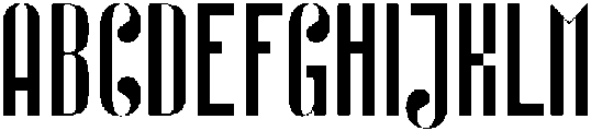 ST Pixel Teardrop Thin ttf (100) Font UPPERCASE