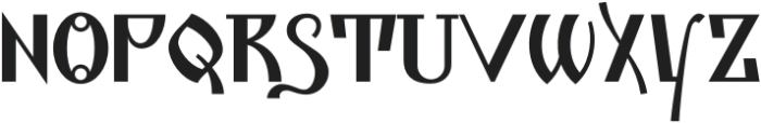 ST-Surzhik Regular otf (400) Font UPPERCASE