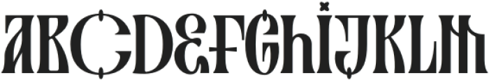 ST-Tsargrad Regular otf (400) Font UPPERCASE