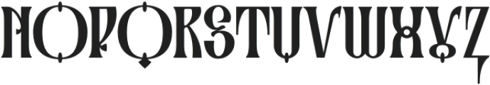 ST-Tsargrad Regular otf (400) Font UPPERCASE
