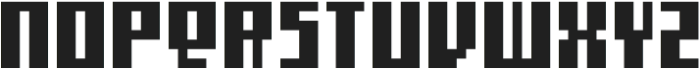 ST Winter Pixel 24 Bold otf (700) Font LOWERCASE
