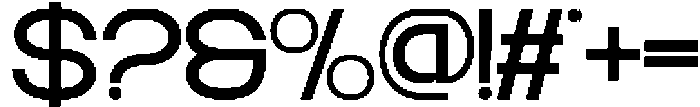 STAKO Thin otf (100) Font OTHER CHARS