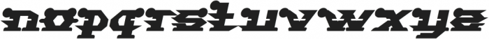 STARGAZER Bold Italic otf (700) Font LOWERCASE