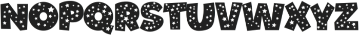 STARS Regular ttf (400) Font LOWERCASE