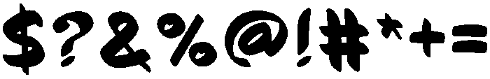 STARSTRUCK Regular otf (400) Font OTHER CHARS