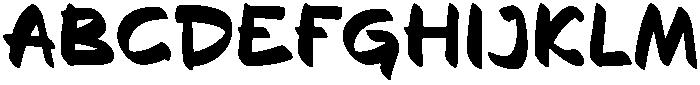 STARSTRUCK Regular otf (400) Font UPPERCASE