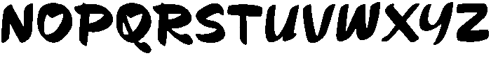 STARSTRUCK Regular otf (400) Font UPPERCASE