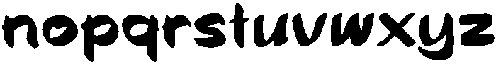 STARSTRUCK Regular otf (400) Font LOWERCASE