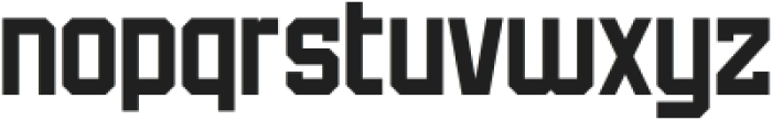 STARTING11 Semi Expanded otf (400) Font LOWERCASE
