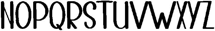 STAYHOME Regular otf (400) Font LOWERCASE