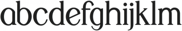 STERLA Regular ttf (400) Font LOWERCASE