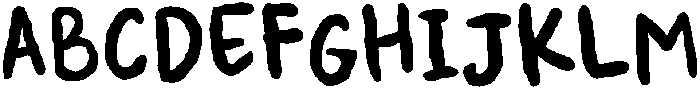 STH Baelord Regular otf (400) Font UPPERCASE