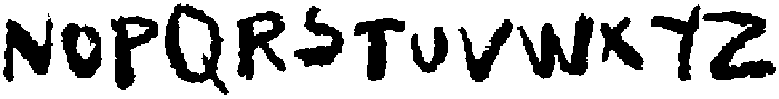 STH Doughter Regular otf (400) Font UPPERCASE