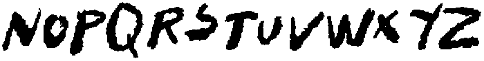 STH Doughter Slanted otf (400) Font UPPERCASE