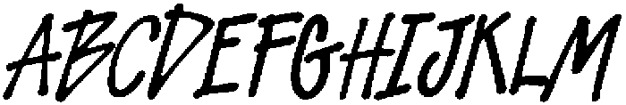 STH Sourmate Slanted otf (400) Font UPPERCASE
