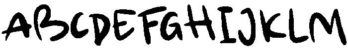 STH Tarine Regular otf (400) Font UPPERCASE