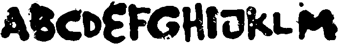 STICKY SUGAR Regular otf (400) Font UPPERCASE