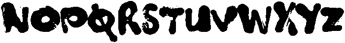 STICKY SUGAR Regular otf (400) Font UPPERCASE
