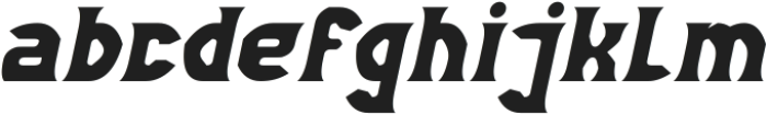 STRANGER THINGS Italic otf (100) Font LOWERCASE