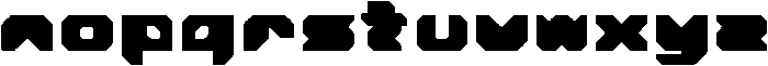 STRANGER otf (400) Font LOWERCASE