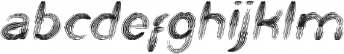 STRING AND WIRE Italic otf (400) Font LOWERCASE