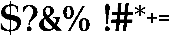 STSHorizon otf (400) Font OTHER CHARS