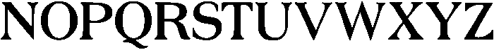 STSHorizon otf (400) Font UPPERCASE