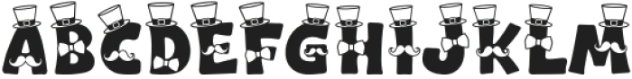 St Patrick Hat Regular otf (400) Font UPPERCASE