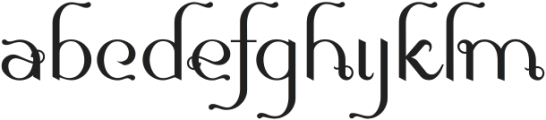 St.Germain-Medium ttf (500) Font LOWERCASE