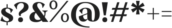 Stability ExtraBold otf (700) Font OTHER CHARS